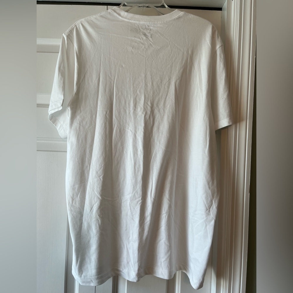 J Crew Factory Men's Cotton Washed Jersey Short Sleeve Tee Stone NWT XL #2190 - Picture 8 of 9